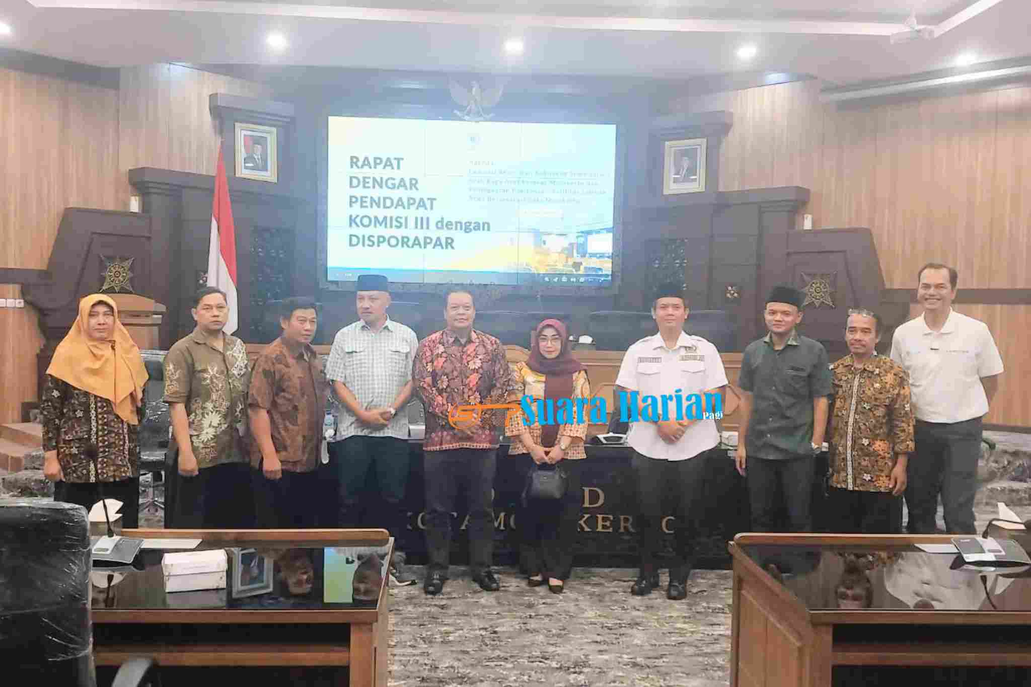 RDP Disporapar, Pembinaan Atlet dan Kebangkitan UMKM Jadi Perhatian DPRD