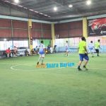 Gelar Laga Futsal Untuk Jalin Sinergi Antara Satintelkam Polres Mojokerto Kota dengan PWI