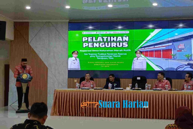 Wabup Mojokerto Minta Pengurus Koperasi Merah Putih Kreatif, Gandeng Desa Wisata dan Produk UMKM Lokal