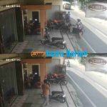 Aksi Curanmor Siang Hari Gegerkan Toko Roti di Mojokerto, Honda Vario Karyawan Raib Saat Pemilik Bekerja