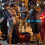 Terekam CCTV, Pencuri Motor di Pacet Mojokerto Gagal Kabur dan Jadi Amukan Warga