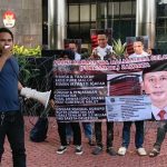 FORMAHSEL Demo di KPK, Laporkan Dugaan Korupsi Proyek Jembatan Rp3,3 Miliar di Halmahera Selatan