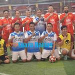 Futsal Persahabatan Warnai Hari Bhayangkara ke-80, Polres Mojokerto Kota dan PWI Mojokerto Raya Berbagi Skor 6-6