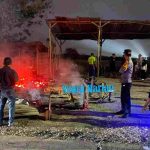 Warga Berjibaku Padamkan Kebakaran Warung Kopi di Dawarblandong, Polisi Masih Selidiki Penyebabnya