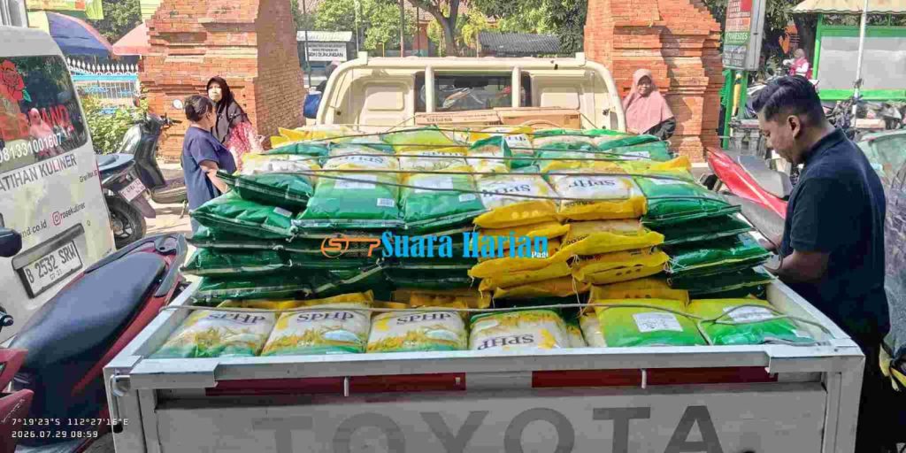 Serapan Gabah Capai 106 Persen, Bulog Mojokerto Pastikan Stok Beras Aman Lewat Gerakan Pangan Murah