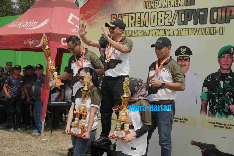 Danrem 082/CPYJ Cup I Sukses Digelar, 150 Peserta Ramaikan Kejuaraan Menembak Peringati HUT RI ke-81