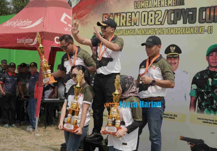 Danrem 082/CPYJ Cup I Sukses Digelar, 150 Peserta Ramaikan Kejuaraan Menembak Peringati HUT RI ke-81