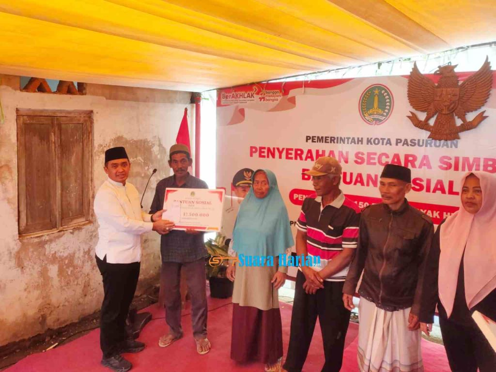 Pemkot Pasuruan Launching Bantuan Rutilahu 2026, 150 Rumah Dapat Rp17,5 Juta per Unit
