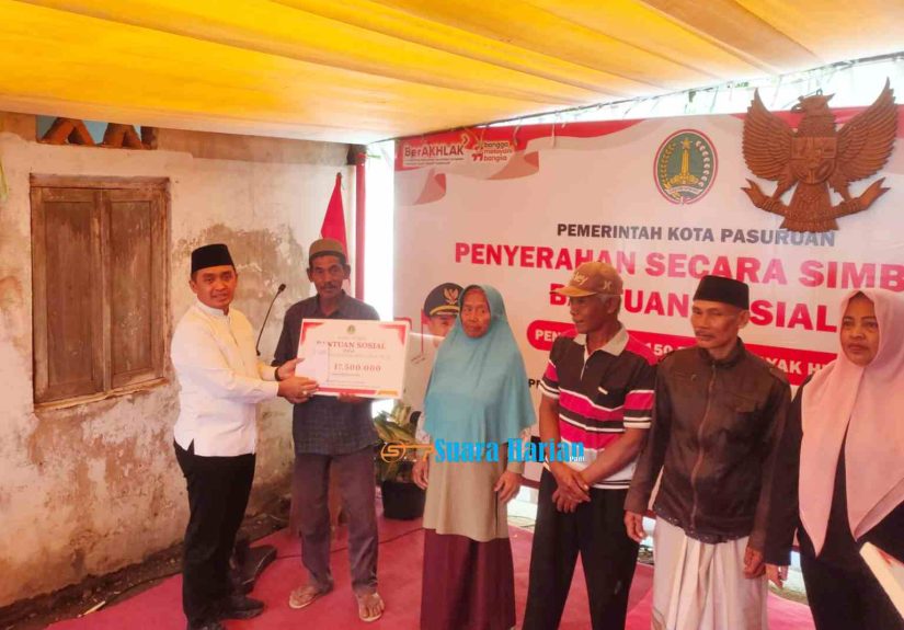 Pemkot Pasuruan Launching Bantuan Rutilahu 2026, 150 Rumah Dapat Rp17,5 Juta per Unit