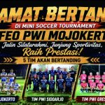 Empat Tim PWI Adu Strategi di Fourfeo Mini Soccer Piala PWI Mojokerto 2026