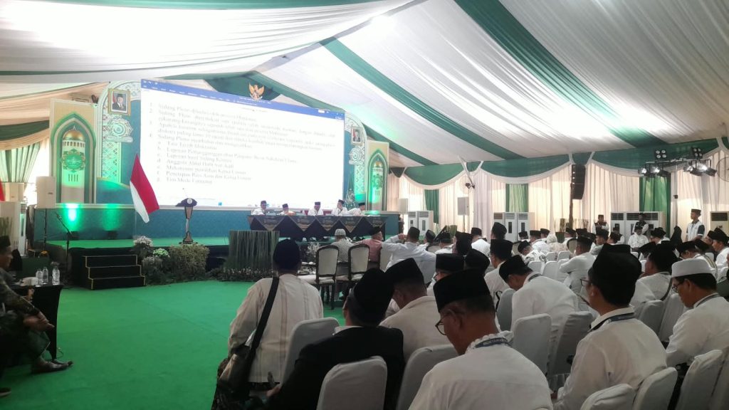 Sidang Pleno I Muktamar NU Diwarnai Interupsi, Kiai Miftah: NU Organisasi Kekiaian