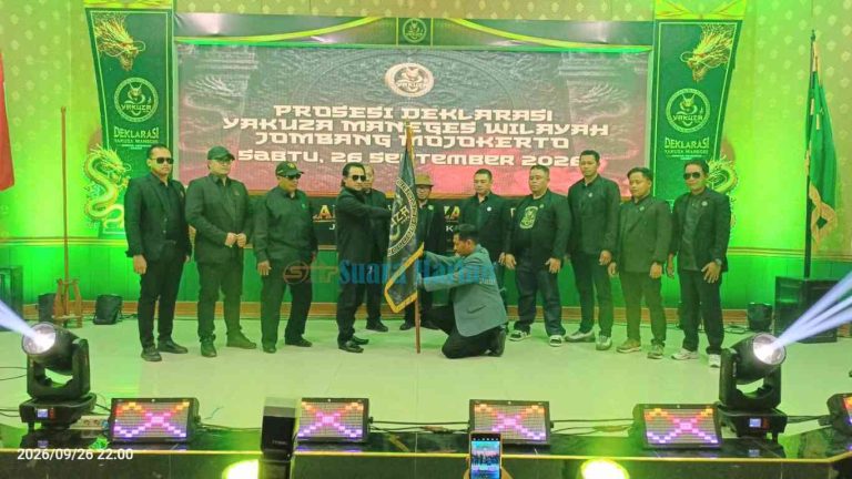 Yakuza Maneges Deklarasi di Jombang, Siapkan Pendampingan Hukum dan Aksi Sosial