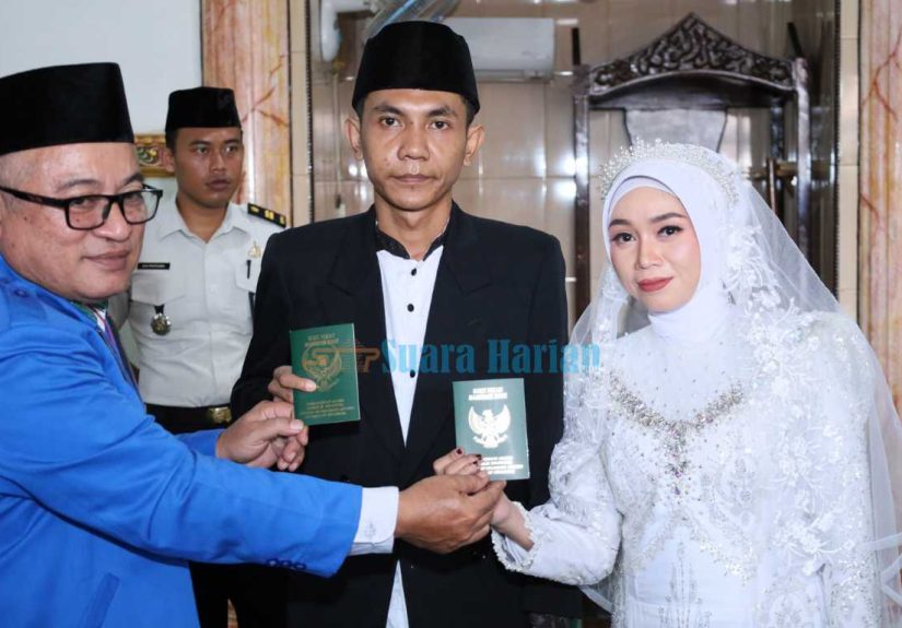 Akad Nikah di Lapas Mojokerto, Dua Warga Binaan Resmi Bangun Rumah Tangga