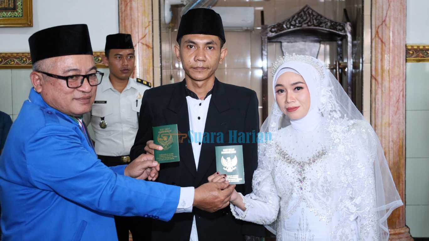 Akad Nikah di Lapas Mojokerto, Dua Warga Binaan Resmi Bangun Rumah Tangga