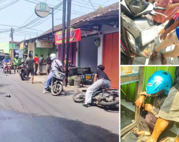 Identitas Pelaku Curanmor di Kota Mojokerto Terungkap, Adiyanto Ditangkap Usai Kabur Pakai Motor Curian