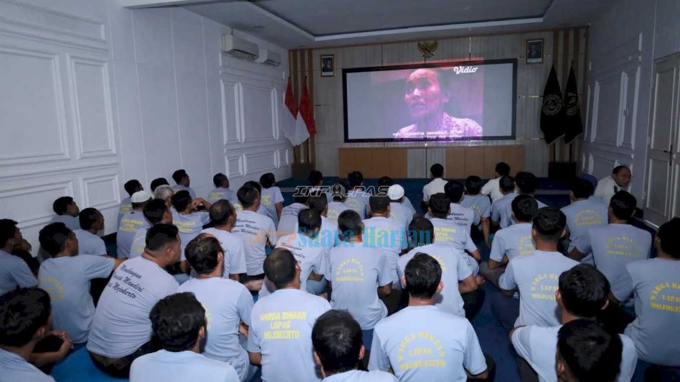 Lapas Mojokerto Ajak Warga Binaan Kenali Sejarah Bangsa Lewat Film G30S/PKI