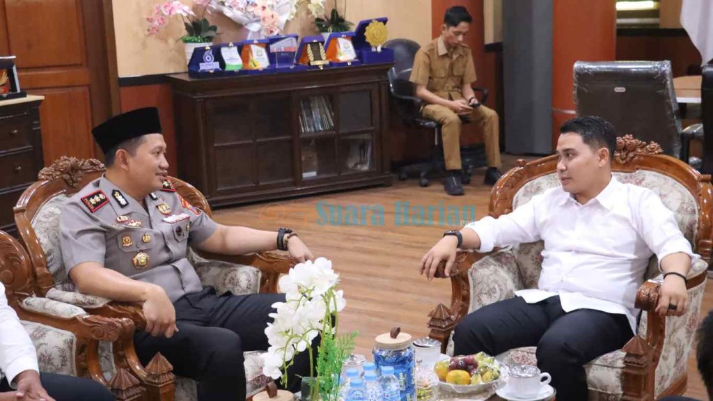 Jaga Kamtibmas dan Iklim Investasi, Kapolres Mojokerto Perkuat Komunikasi dengan Bupati