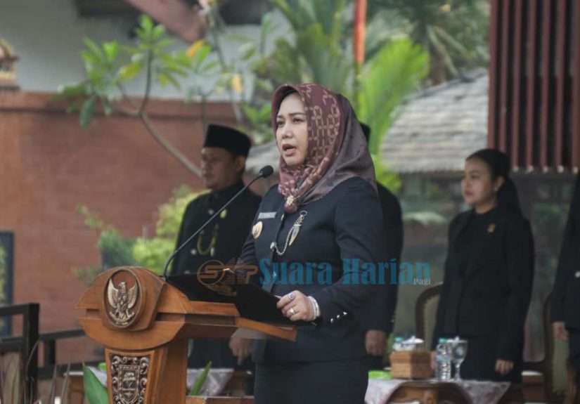 Ning Ita Pimpin Upacara HUT ke-81 Jatim, Tekankan Pembangunan Berkelanjutan