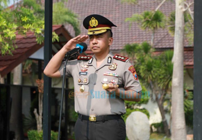 Kapolres Jombang Pimpin Apel Perdana, Siapkan Kunjungan Kapolri
