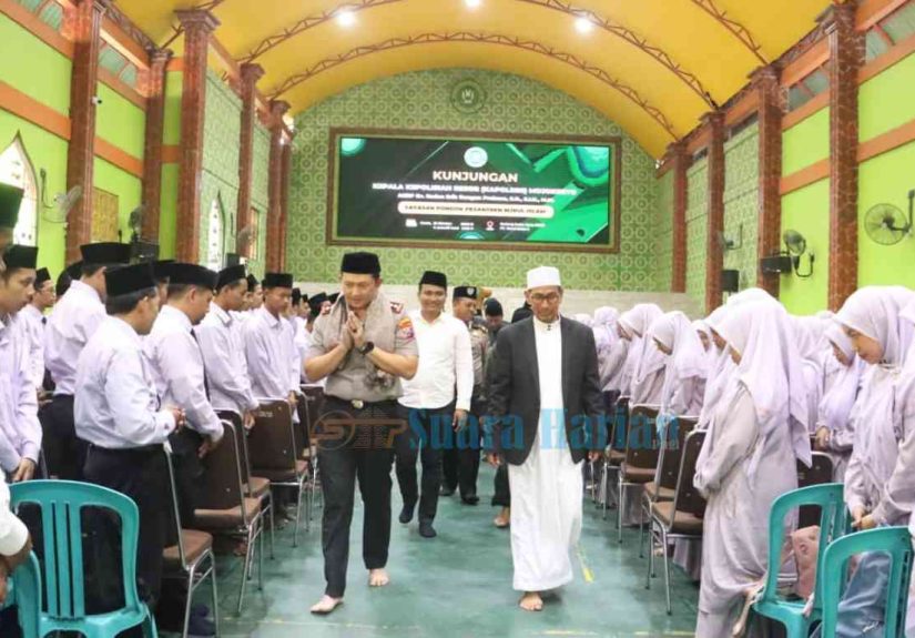 Kapolres Mojokerto Gandeng Pesantren Cegah Narkoba dan Kekerasan di Kalangan Santri