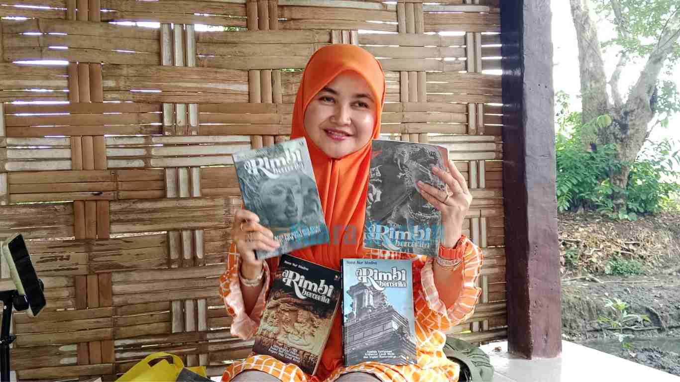 Nona Nur Madina Ungkap Ciri Majapahit pada Candi Rimbi Jombang