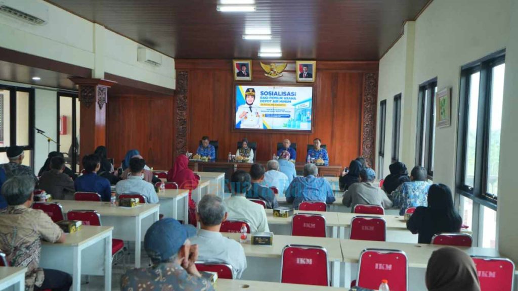Lindungi Konsumen, Pemkot Mojokerto Dorong Depot Air Urus SLHS
