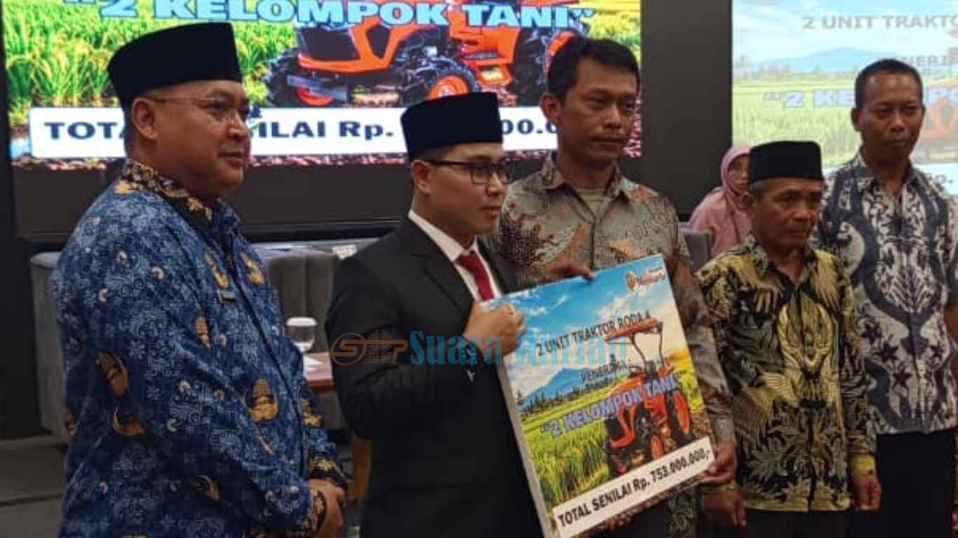 Pemkab Mojokerto Perkuat Pertanian, Puluhan Sarana Irigasi Disalurkan
